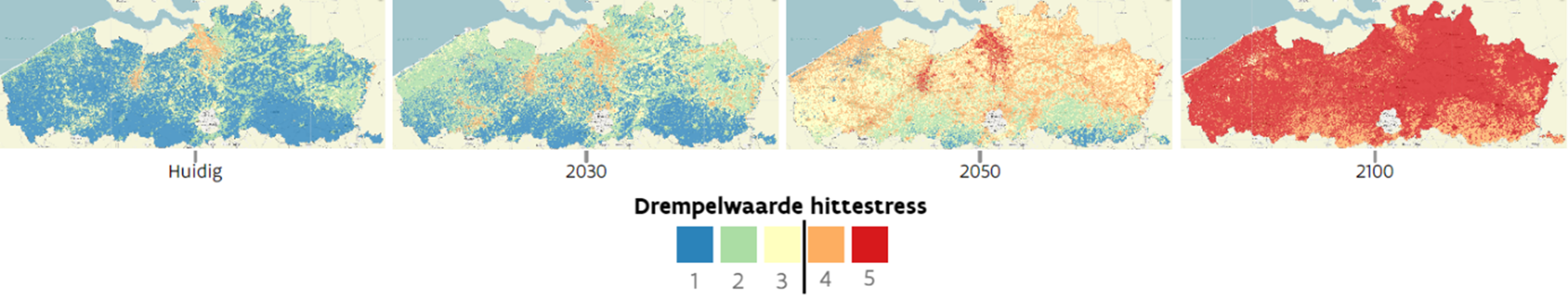 Figuur overmatige hittestress